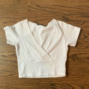 Brandy Melville white amara top